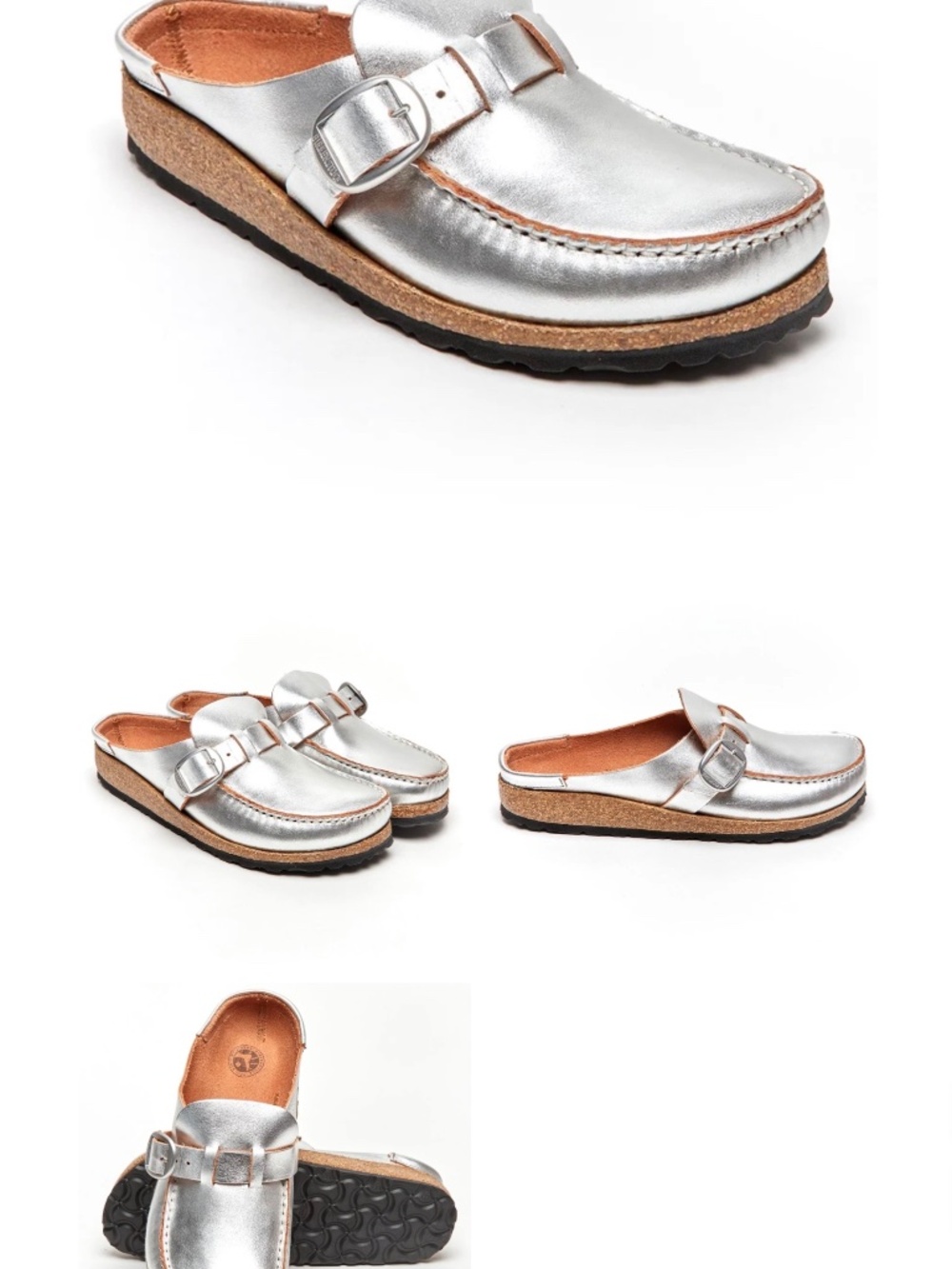 Birkenstock Buckley - Silver - 38 / 7 to 7.5